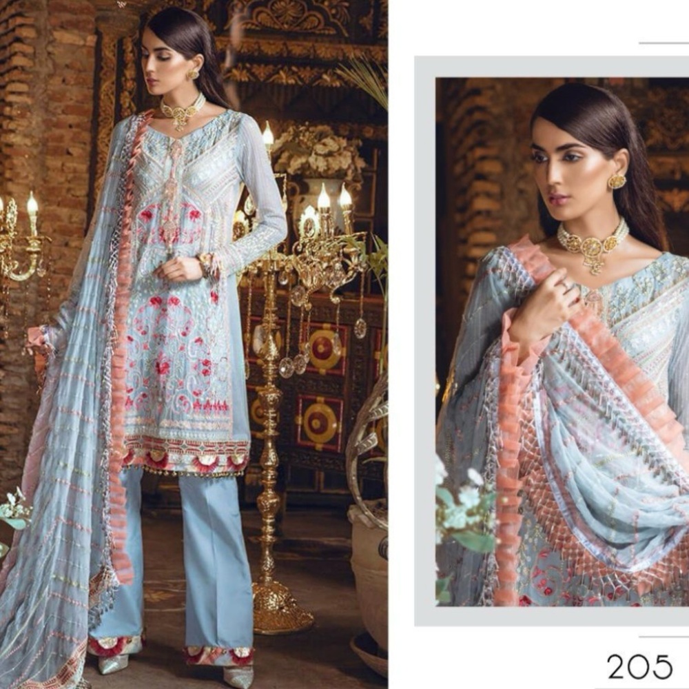 Pakistani Rang Rasiya Blue Salwar Kameez